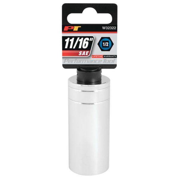 Performance Tool 1/2 In. Drive 1 In. 6-Point DW Socket