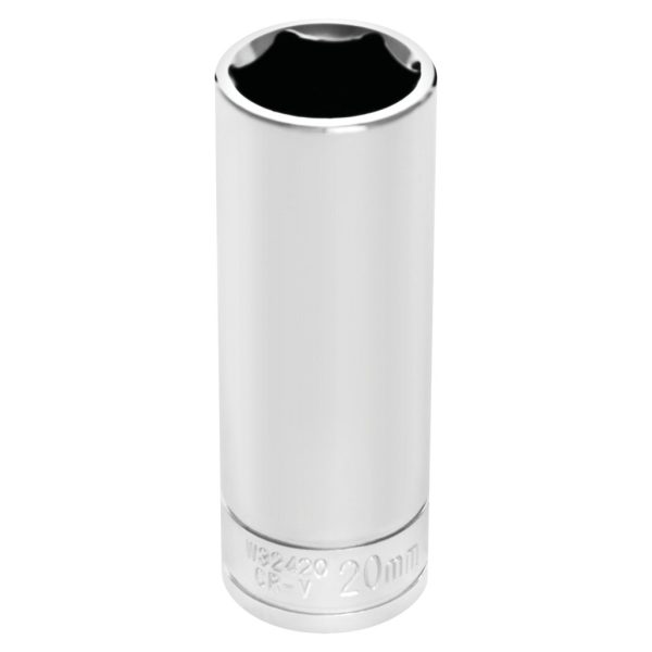 Performance Tool 1/2 In. Drive 20mm 6-Point Deep Socket