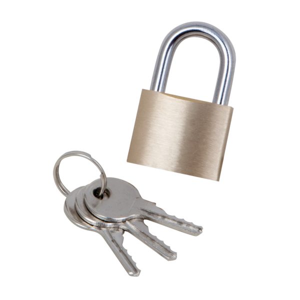 Performance Tool 1 In. Brass Padlock