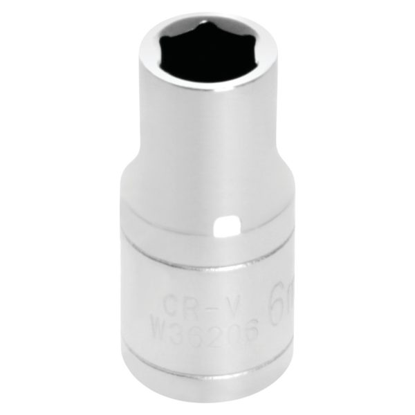Performance Tool 1/4 In. Drive 6mm 6-Point Socket