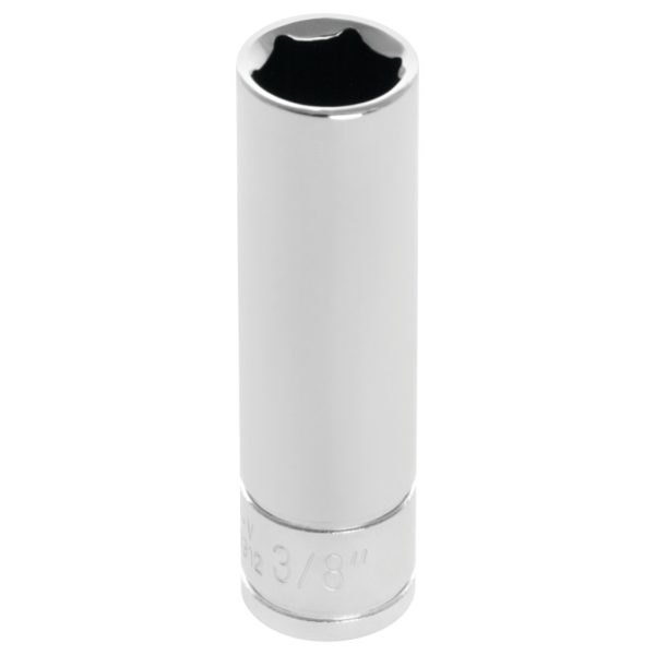 Performance Tool 1/4 In. Drive 3/8 In. 6-Point Deep Socket