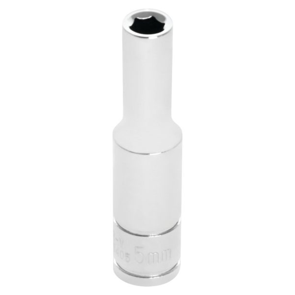 Performance Tool 1/4 In. Drive 5mm 6-Point Deep Socket