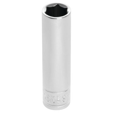 Performance Tool 1/4 In. Drive 9mm 6-Point Deep Socket