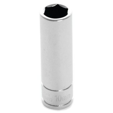 Performance Tool 1/4 In. Drive 10mm 6-Point Deep Socket