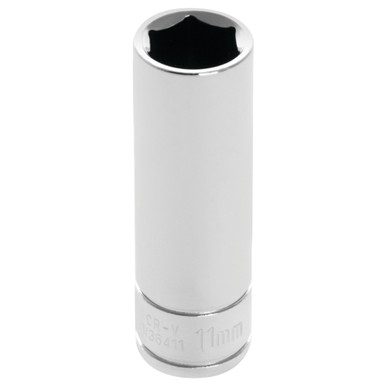 Performance Tool 1/4 In. Drive 11mm 6-Point Deep Socket
