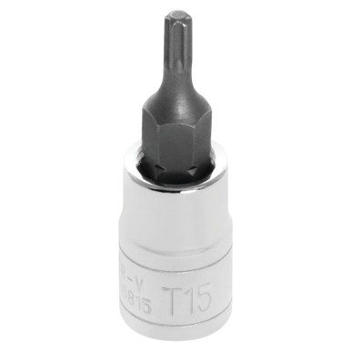 Performance Tool 1/4 In. Drive T15 Star Bit Socket