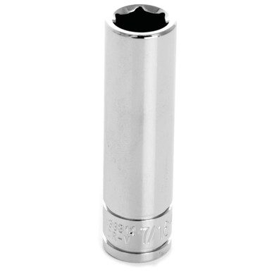 Performance Tool 3/8 In. Drive 7/16 In. 6-Point Deep Socket