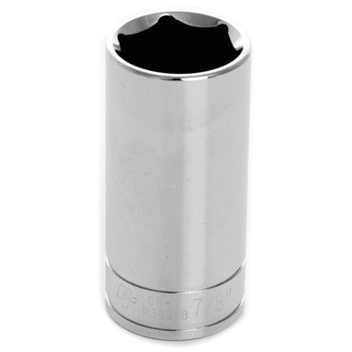 Performance Tool 3/8 In. Drive 7/8 In. 6-Point Deep Socket