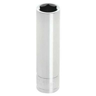Performance Tool 3/8 In. Drive 11mm 6-Point Deep Socket