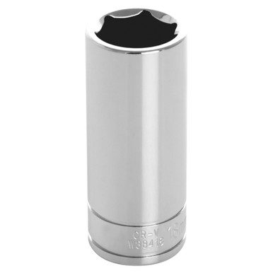 Performance Tool 3/8 In. Drive 18mm 6-Point Deep Socket