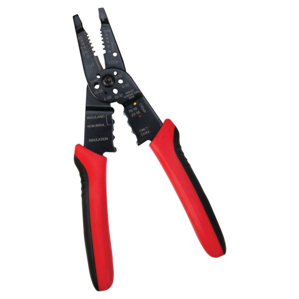 Performance Tool 8 In. Wire Stripper, Cutter and Plier