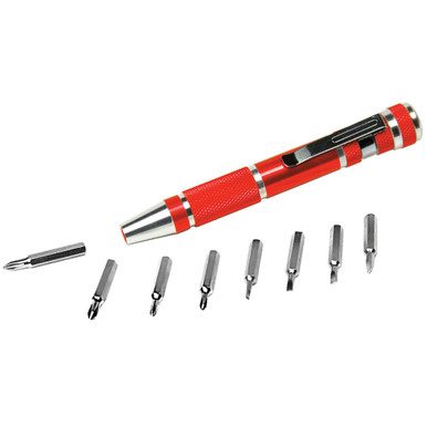Performance Tool 9-Piece Precision Screwdriver Set