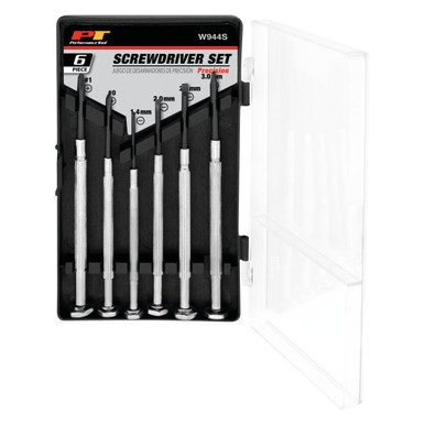 Performance Tool 6-Piece Precision Screwdriver Set