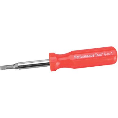 Performance Tool 6-in-1 Screwdriver